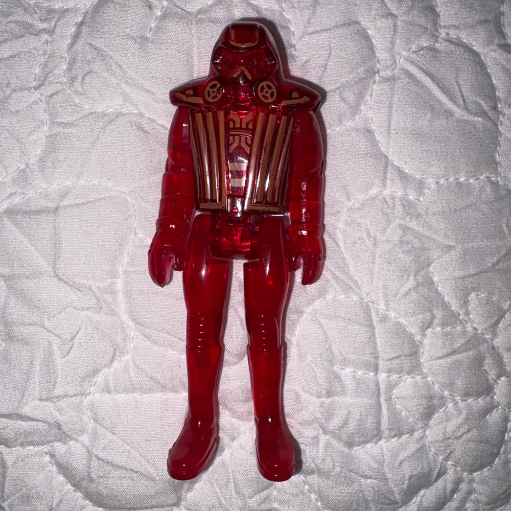 Vintage 1981 Disney Tomy Tron Red Warrior
